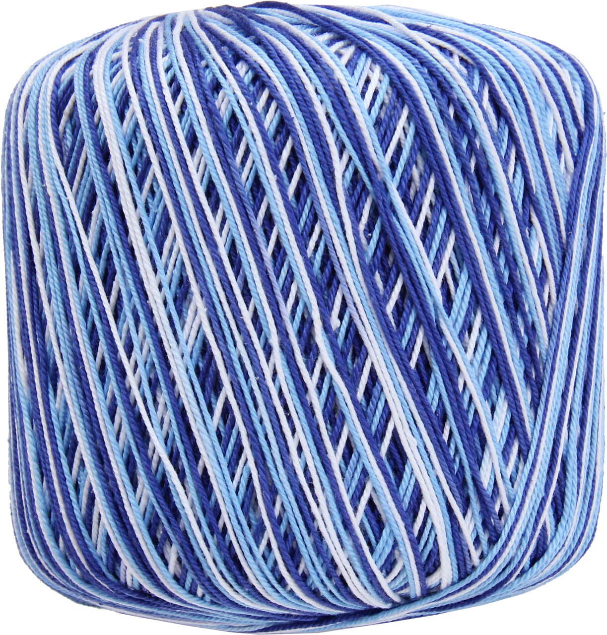 Threadart 100% Pure Cotton Variegated Crochet Thread - Size 10 & 3 - Singles, 3 Packs, and 6 Packs